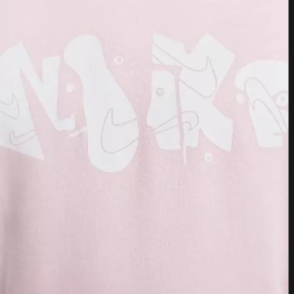 NIKE CLUB FLEECE GRAPHIC PULLOVER Hoodie Pink Size XXL…NWT - Picture 3 of 10